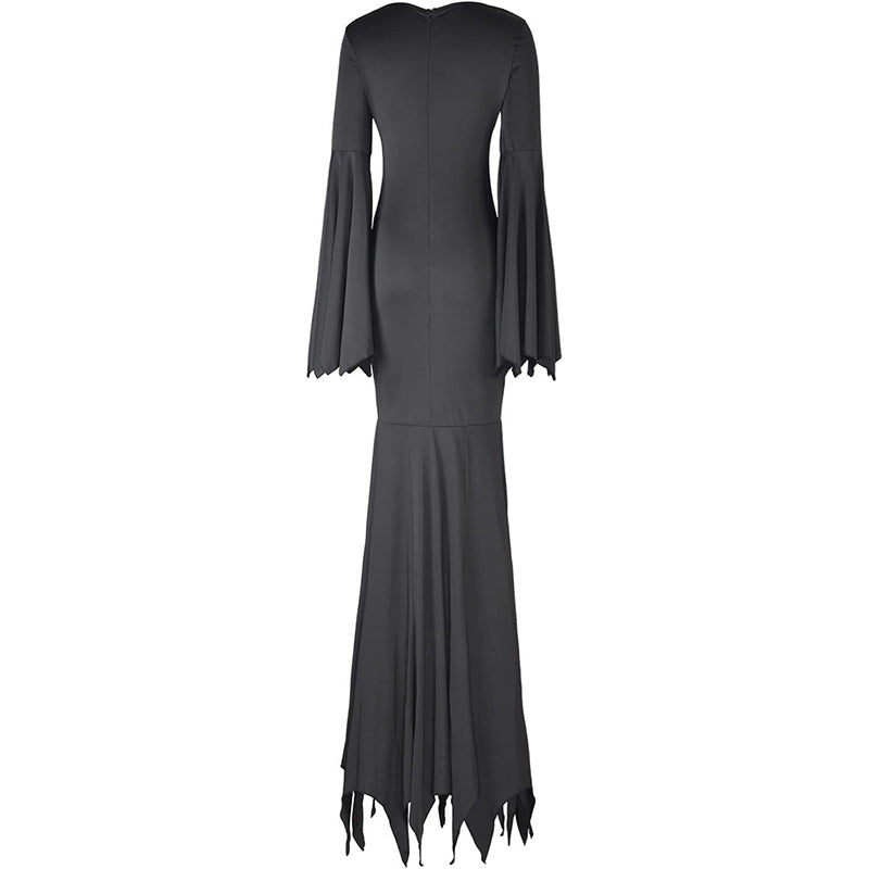 Gothic Witch Bat Sleeve Dress